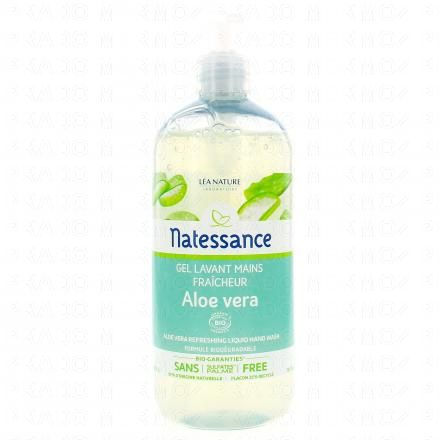 Gel Lavant mains fraîcheur aloe vera Bio flacon 500ml