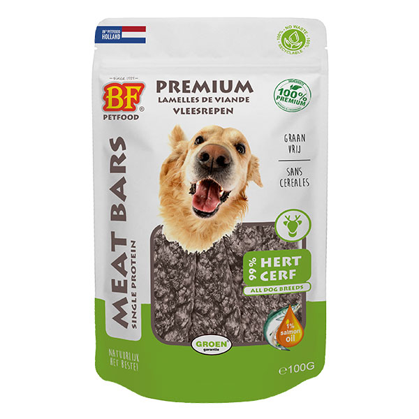 Lamelles de viande au cerf 100g