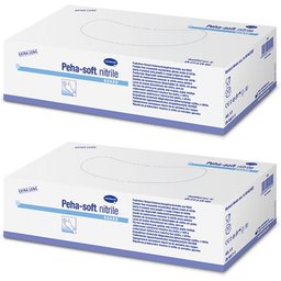Peha-soft® nitrile guard Gants d'examen non poudrés et non stérilexs taille S 6 - 7
