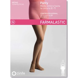 Collant Compression normale 140Den Bleu T2 1pc