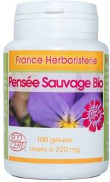 Gélules de Pensée Sauvage BIO – Plante – 220 mg