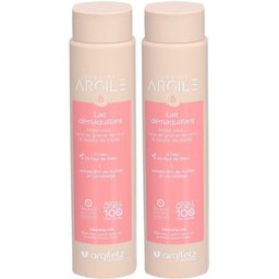 Lait démaquillant à l’argile rose