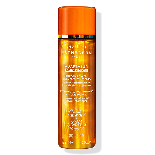 Solaires Adaptasun Huile nacrée soleil fort 125ml