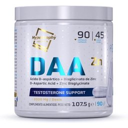 Hypertrophie Nutrition DAA + Bisglycinate de Zinc 90caps