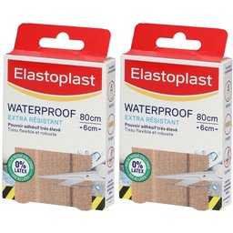 Elastoplast Pansements Waterproof Extra Résistant 6 x 80 cm