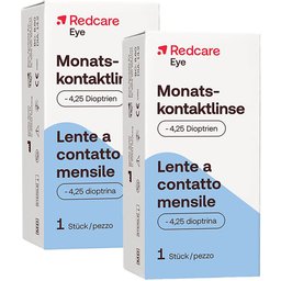 Redcare Eye Lentille mensuelle -4,25