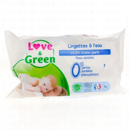 Lingettes à l'eau x56