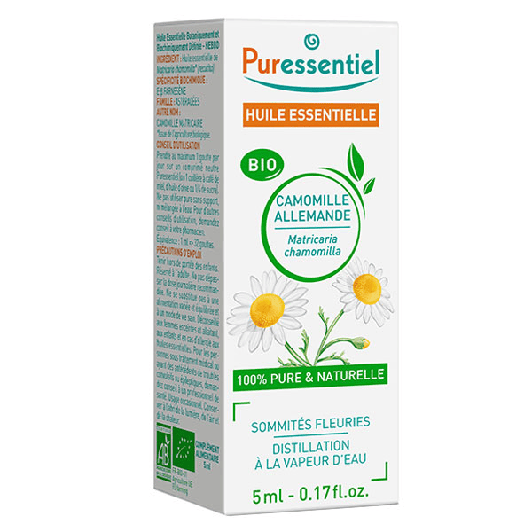 Huiles Essentielles Camomille Allemande Bio 5 ml