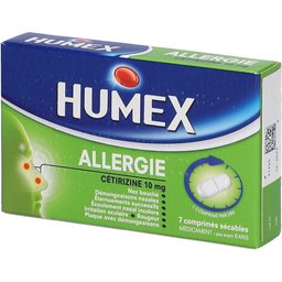 Allergie Cétrizine 10 mg