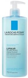 Lipikar Surgras Crème Lavante Anti-Dessèchement 750 ml - Flacon-Pompe 750 ml