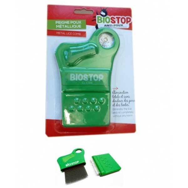 Anti-Poux Peigne Métalique avec Loupe