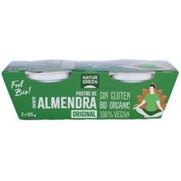 Dessert aux amandes biologiques (2x125 g)
