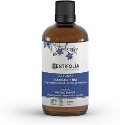 Huile de BOURRACHE végétale vierge biologique - 100 mL - Centifolia