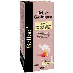 Reflux Gastriques 4 en 1 Stick Suspension Orale