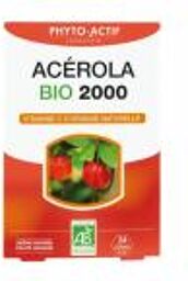 Acérola 2000 Bio 24 Comprimés - Boîte 24 comprimés
