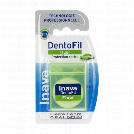 Dentofil - Fil dentaire fluor une boîte de 35 m