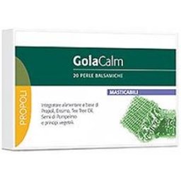 Complément Alimentaire Propolis Gorge Calme - 20 Perles Balsamiques