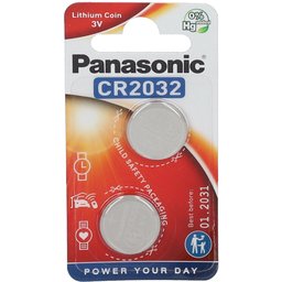 Panasonic® Lithium Coin Piles Cr2032 3V