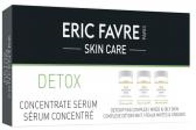 Skin Care Detox Sérum Concentré 10 Ampoules - Boîte 10 Ampoules de 5 ml