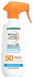 Ambre Solaire Enfant Sensitive Expert+ Spray Solaire Hypoallergénique SPF50+ 270 ml - Flacon pulvérisateur 270 ml