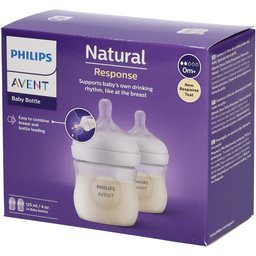 Avent Natural Response Biberons à réponse naturelle 2 x 125 ml Scy900/02