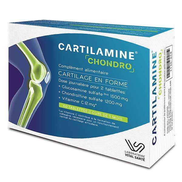 Cartilamine Chondro 60 comprimés