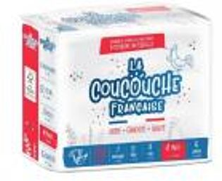 20 Couches Naturelles Taille 4 (7-18 kg) - Paquet 24 Couches