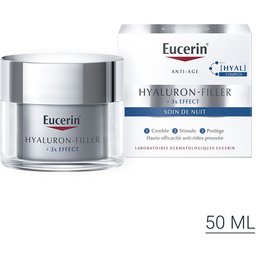 Eucerin® Hyaluron-Filler + 3x Effect Soin de Nuit Anti-Âge