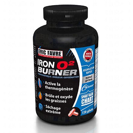 ERIC FAVRE Iron O² Burner 120 gélules