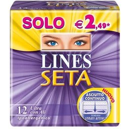 Lignes Silk Ultra Anat.12Pcs