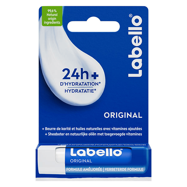 Stick Soin des Lèvres Hydratant Huiles naturelles Original 4,8g