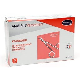 Mediset Pansement Standard Set De Pansement Pour Plaies Chroniques