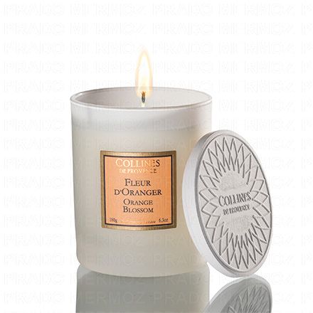 COLLINES DE PROVENCE Bougie parfumée Fleur d'oranger 180g