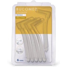 Bucomed Interdental Mini Brosse Extra Fin 1.1Mm 6 uts