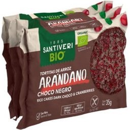 Tortitas de Arroz y Arándanos con Choco Negro 3x35g