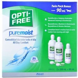 Opti-free Puremoist 2x300ml + 90ml