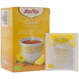 Yogi Thé désintoxique avec limon 17 bolsas