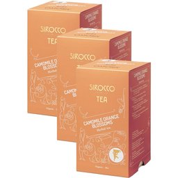 Sachets de thé Fleurs d'oranger camomille