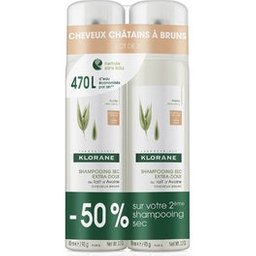 Shampooing Sec Au Lait D'Avoine Teinté 2x150ml