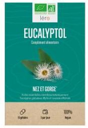 Léro Eucalyptol Bio 5 Jours 15 Gélules - Boîte 15 gélules