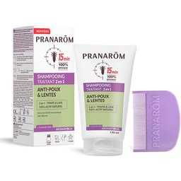 Aromapoux Shampooing Traitant 2 en 1 Anti-Poux & Lentes