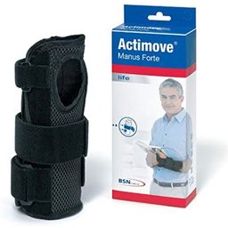 Manus Forte Muñequera Izquierda Negro Talla XS 1ud