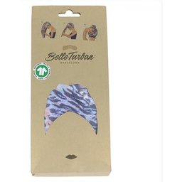 Serviette De Bain Imprimé Animal Bleu