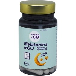 Pharma &ampgo Mélatonine + Tryptophane + Vit. B6 30caps