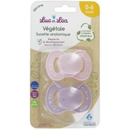 Vegetal Chupete Anatómico 0-6 Rosa 2uds