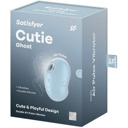 Cutie Ghost Vibromasseur Lay-On Bleu Clair 1ut