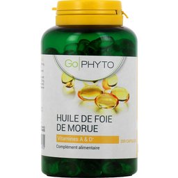 Huile de Foie de Morue 200 Gélules
