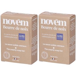 Novem Beurre de Noix Le Savon Solide Crémeux