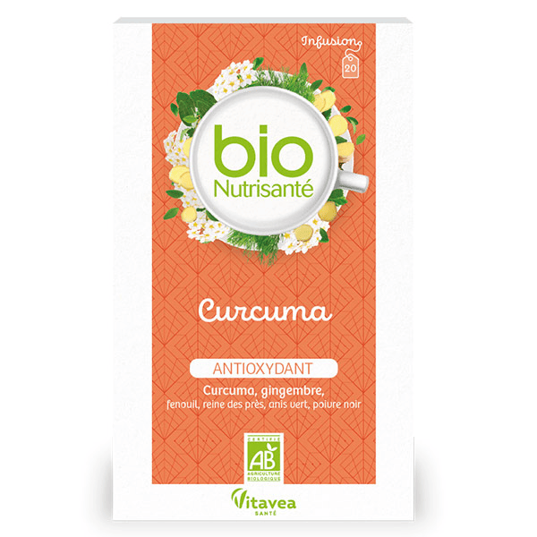- Biosnutrisanté - Infusion Curcuma - Antioxydant - 20 sachets