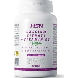 Citrato de Calcio + Vitamina D3 150mg Calcio/300UI 120vcaps